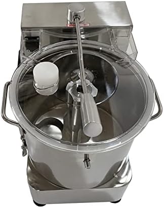 110V 9L Meat and Vegetable Blender Food Shredder, 1800W Adjustable Speed Food Chopper with Visible Transparent Window, Commercial Stainless Steel Electric Chopper