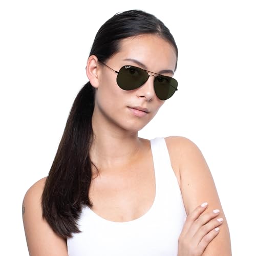 Ray-Ban RB3025 Classic Polarized Aviator Sunglasses