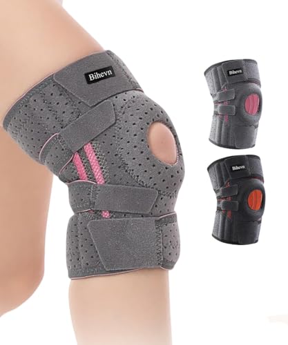 BIHEVN Knee Brace for Women - Adjustable Support for Arthritis, ACL Meniscus Tear & Knee Pain Relief or Injury Recovery - ...