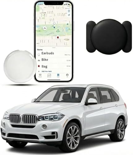 No Subscription GPS Tracker for Vehicles Work with Find My (iOS Only) Real Time Global No Monthly Fee Mini Hidden Car Trac...