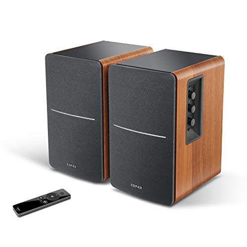 Edifier R1280Ts Powered Bookshelf Speakers - 2.0 Stereo Active Near Field Monitors - Studio Monitor Speaker - 42 Watts RMS...
