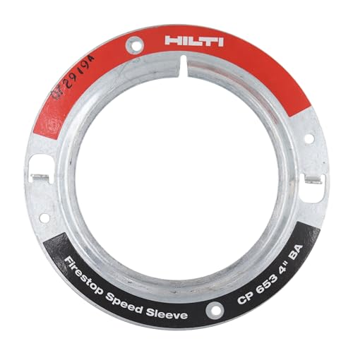 HILTI 2097883 Firestop Speed Sleeve CP 653 4" Aluminum Firestop Electronic Wire