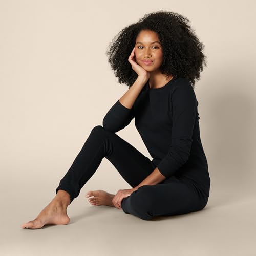 Amazon Essentials Women's Waffle Slim Fit Pajama Set, 2 Piece Long Sleeve