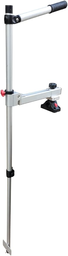 Brocraft Telescopic Transducer Pole with Deck Mount/Telescopic Transducer Pole Transducer Mount/Universal Live Sonar Trans...