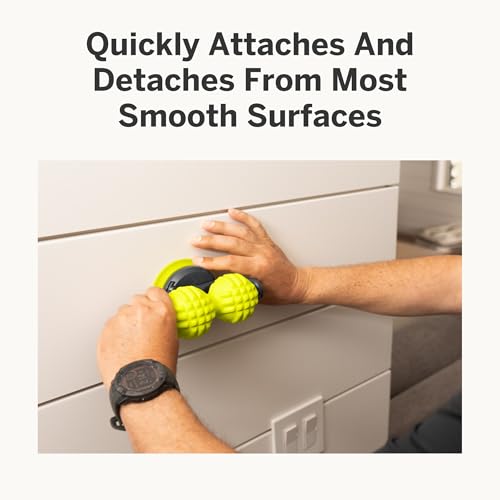 TRIGGERPOINT Mountable Massage Ball Pro – Wall-Mounted Recovery Tool with Single & Peanut-Style Attachments, Multi-Density...