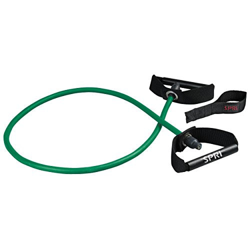 SPRI Xertube Resistance Bands with Handles – All Exercise Cords Sold Separately with Home Gym Workout Fitness Door Anchor ...