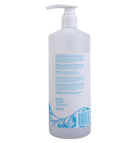 Slippery Stuff 78662 Gel, 16 oz. Bottle with Pump