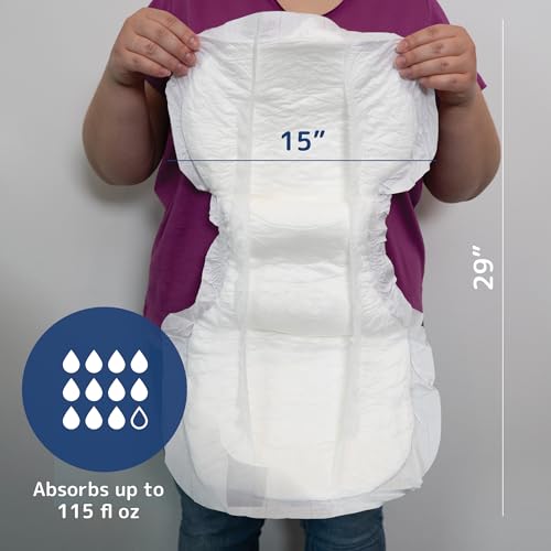 Abena San Premium Incontinence Pads, Heavy Absorbency, (Sizes 8 to 11), Size 11, 21 Count
