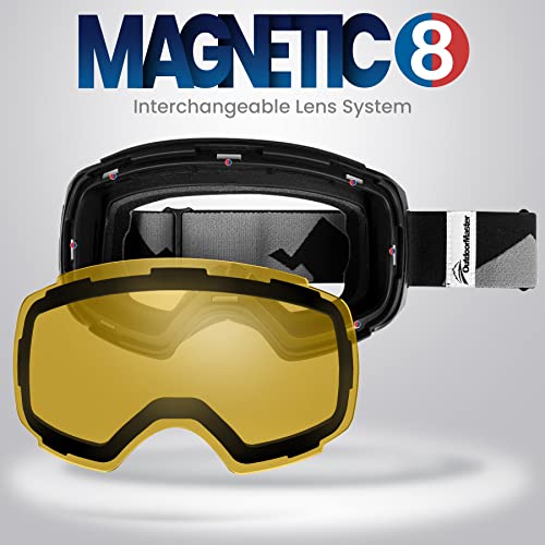 OutdoorMaster Ski Goggles PRO Replacement Lens - 20+ Choices