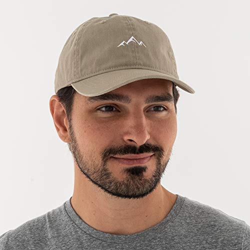 Outdoor Cap -Adult Mountain Dad Hat-Unstructured Soft Cotton