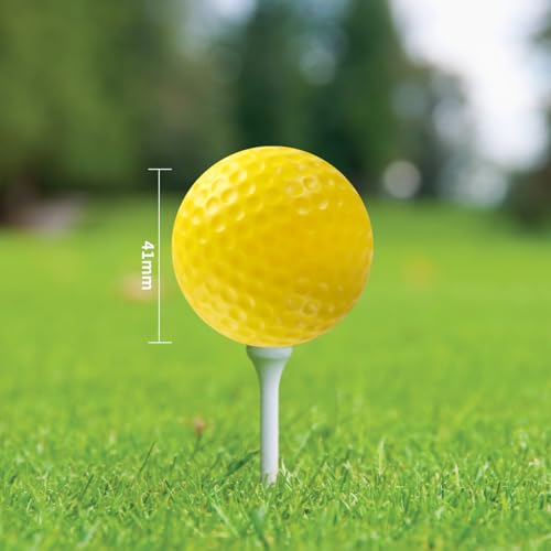 Guirnd 20 Pack Practice Golf Balls, 41mm Foam Golf Balls, Realistic Feel and Long Lasting Limited Fligh Practice Golf Ball...