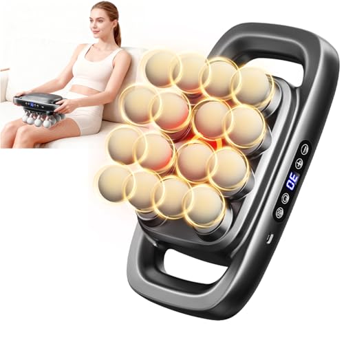 KOOTLEE 16 Heads Massage Gun Set, Body Massage for Back, Shoulders, Neck, Legs, Foot, Massage Gun deep Tissue Pain Relief,...
