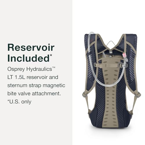 Osprey Kitsuma 1.5L Women's Biking Backpack with Hydraulics Reservoir, Space Travel Grey