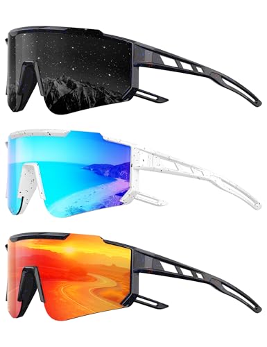 Foliful Kids Polarized Baseball Sunglasses for Boys Girls - Youth Softball Cycling Sports Sunglasses UV Protection Goggles