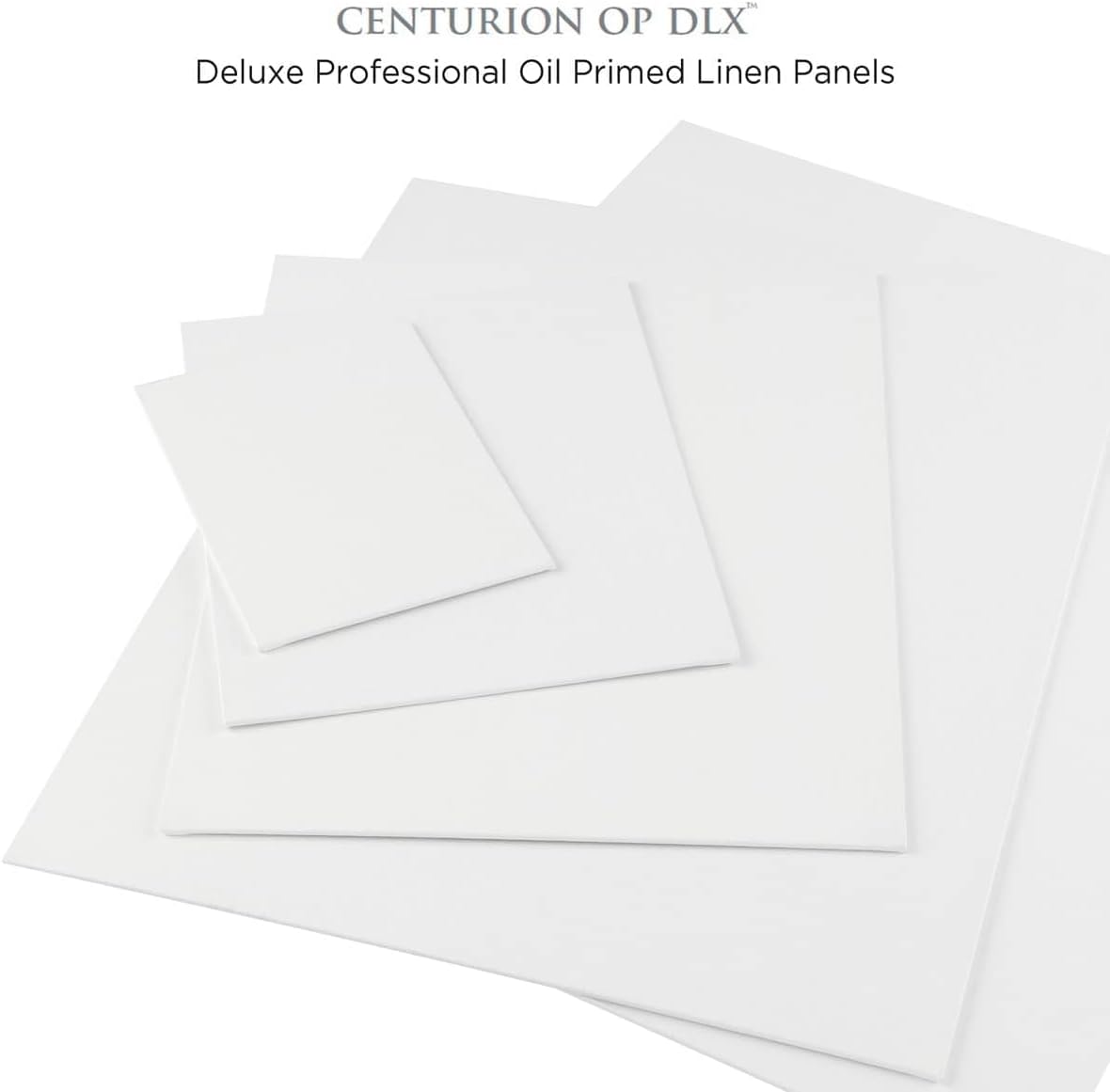 Centurion Deluxe Professional Oil Primed Linen Canvas Panels - 22x28-3 Pack of Linen Canvases for Painting, Artwork and More