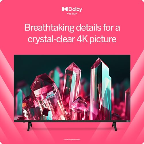 VIZIO 55-inch V-Series 4K LED HDR Smart TV w/Dolby Vision, WiFi 6E, Bluetooth Headphone Capable, Gaming Engine & Alexa Com...