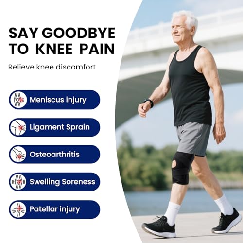 Galvaran Knee Brace for Men & Women - ACL, MCL, Meniscus Tear Support & Arthritis Pain Relief - Stabilizing Knee Braces Su...