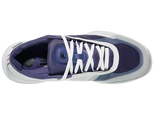 Fila Volley Burst 2 Mens Pickleball Shoes - Dawn Blue/Gray/D Medium / 9.5