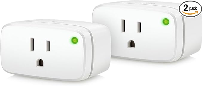 Eve Energy (Matter) 2 Pack – Smart Plug, App and Voice Control, 100% Privacy, Matter Over Thread, Works with Apple Home, A...