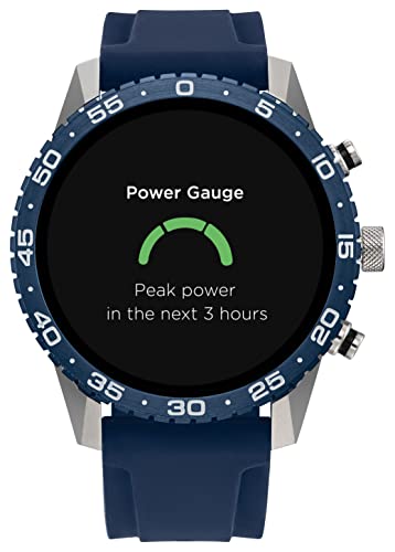 Citizen CZ Smart PQ2 44MM Sport Smartwatch with YouQ App with IBM Watson® AI and NASA research, Wear OS by Google, HR, GP...