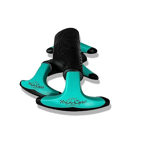 Yoga-Grip, Premium Quality Wrist Alignment Yoga Blocks to Eliminate Wrist Pain in All Poses - Great for Yoga, Pushups and ...