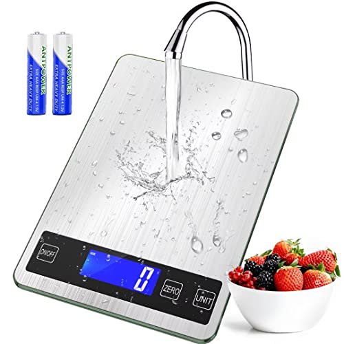 BACK KTCL''Cooking Master' 22lb Digital Kitchen Scale,Food Scale Measures in Grams and Ounces for Weight Cooking Baking,1...