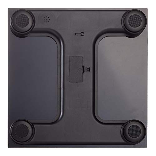 Talking Scales - Big Numbers and Clear Loud Voice Announcement of Weight (Black)
