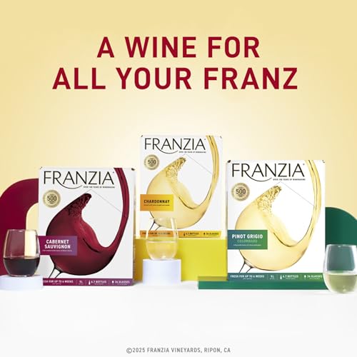 Franzia Cabernet Sauvignon, Red Wine, 5 Liters