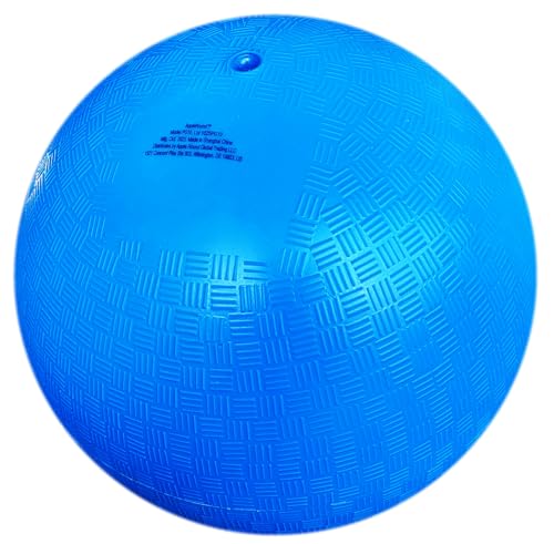 AppleRound 8.5-inch Dodgeball Playground Balls, Pack of 4 Balls with 1 Pump, Official Size for Dodge Ball, Handball, Camps...