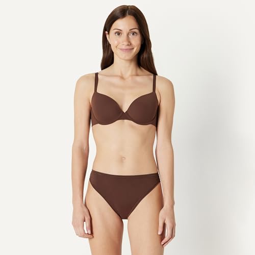 Amazon Essentials Womens Peached Microfiber High Waisted High Leg Panty