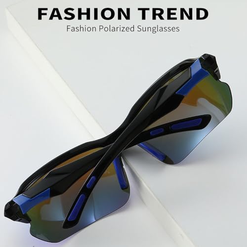 Sports Sunglasses for Men & Women - UV400 Protection, Night Driving, Cycling, Running, Outdoor Activities