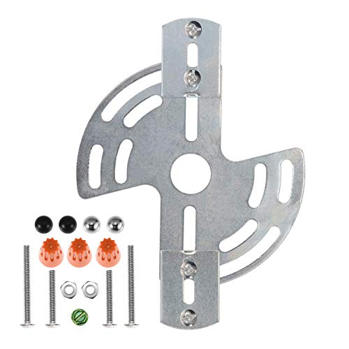 Canomo Lighting Adjustable Crossbar Kit Multifunctional Light Fixture Crossbar Plate Support to 35lb for Mount Wall Light,...