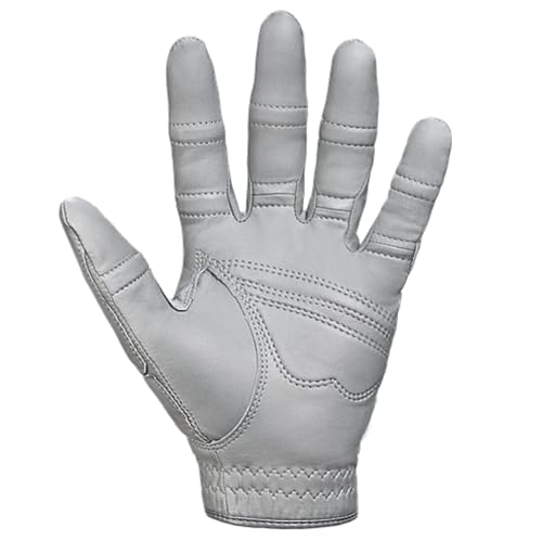 Bionic Men's StableGrip 2.0 Grey Golf Glove - Made from Premium Cabretta Leather