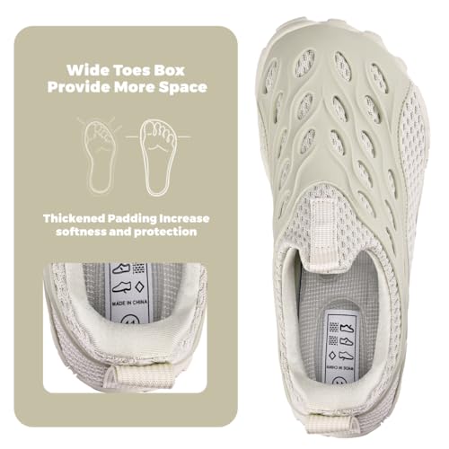 WateLves Barefoot Water Shoes Women Men Minimalist Walking Hiking Shoes Slip On Sneakers for Trekking | Trail Running | Cl...