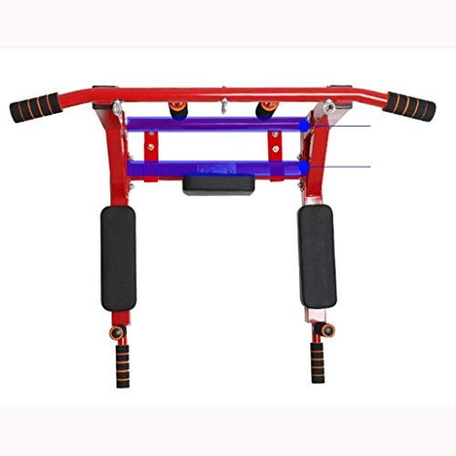 Pull Ups Pull Up Bar Wall Mounted Chin Up Dip Bar Multifunctional Home Gym Equipment Workout Fitness for Upper Body Streng...