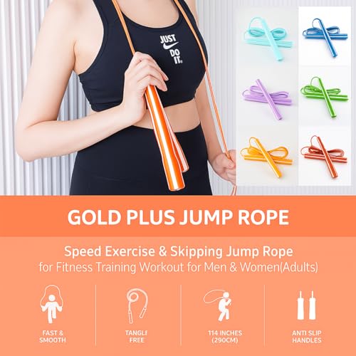 Jump Rope for Men & Women (Home Fitness Series) – Lightweight Fitness Rope for Smooth Cardio, Comfortable Grip, and Precis...