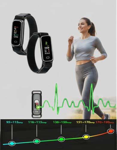 Fitness Tracker for Women with Heart Rate SpO2 Blood Pressure Sleep Tracker,Fitness Watches 16 Sport Modes SMS/SNS Notific...