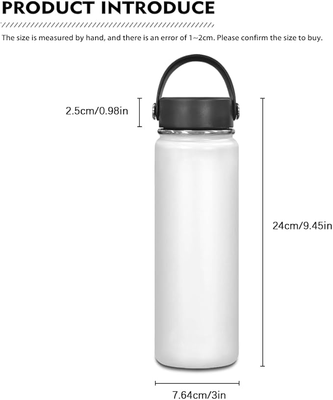 Mushroom Insulated Water Bottle 18 OZ and Water Bottle Carrier Bag Set Stainless Steel Water Bottle for Girls 6-8/4-6 Frog Water Bottle Sleeve