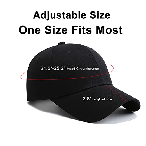 NPQQUAN Baseball Cap Structured Front Panels Golf Dad Trucker Hats for Men Women
