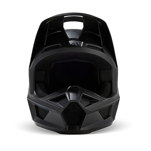 Fox Racing Unisex V1 Core Motocross Dirt Bike Helmet, Matte Black, Small