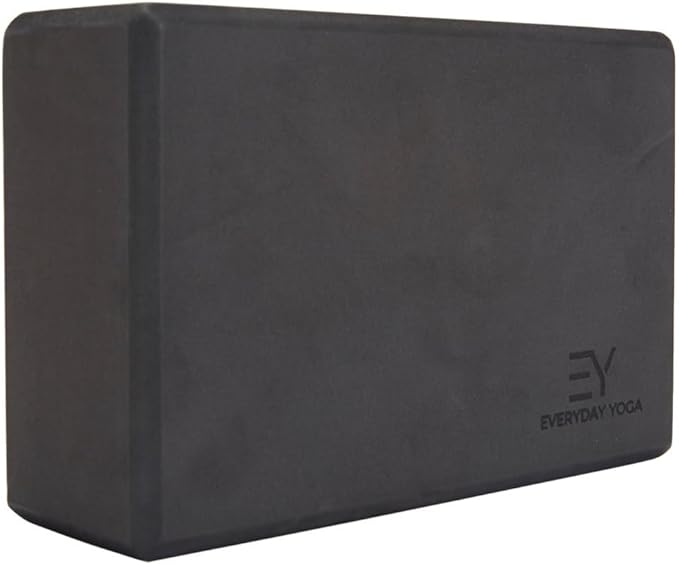 Everyday Yoga Premium Foam Block - Non-Slip High-Density Yoga Block for Balance, Stability & Stretching, EVA Foam Support,...
