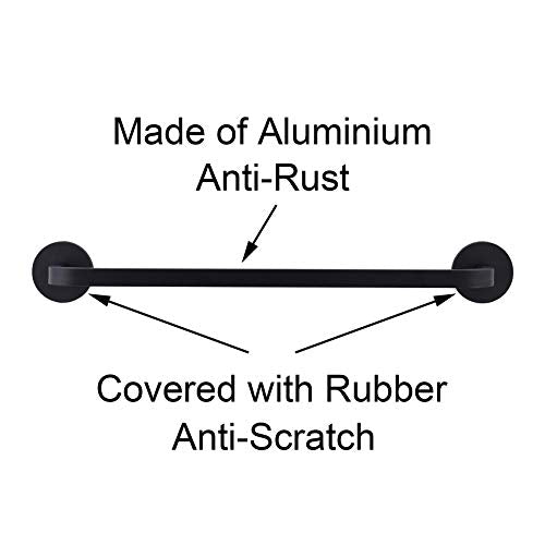 LEKUSHA Magnetic Towel Bar for Refrigerator, Magnetic Towel Holder Towel Hook Hanger for Fridge, Kitchen Stove, Oven, Dish...