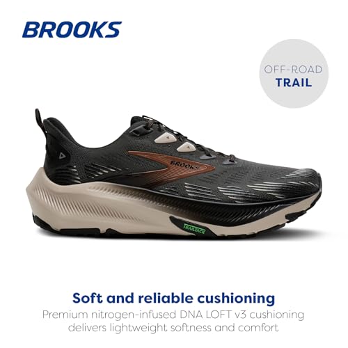 Brooks Men's Ghost Trail, Versatile Off-Road Running Shoe for Rugged Terrain