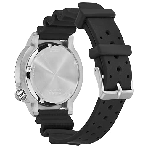 Citizen Promaster Dive Eco-Drive Watch, 3-Hand Date, ISO Certified, Luminous Hands and Markers, Rotating Bezel