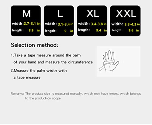 Nonazippy, Mens Winter Gloves Touchscreen Winter Running Gloves Hiking Gloves Cycling Gloves for Men for Cold WeatherandSport