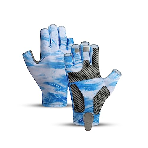 SUJAYU Fishing Gloves - Men & Women's UV Protection Sailing, Kayak, Paddling & Rowing Gloves