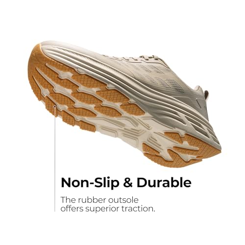 NORTIV 8 Men's Walking Running Tennis Cushioning Shoes ActiveFloat Non Slip Athletic Gym Workout Jogging Comfortable Sneakers