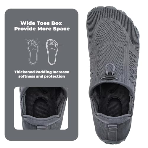 WateLves Barefoot Water Shoes Women Men Minimalist Walking Hiking Shoes Comfortable Sneakers for Trekking | Trail Running...