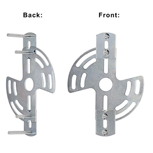 Canomo Lighting Adjustable Crossbar Kit Multifunctional Light Fixture Crossbar Plate Support to 35lb for Mount Wall Light,...