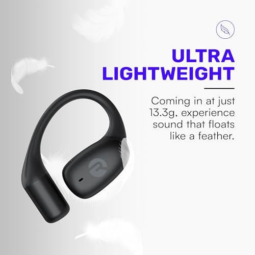 Raycon Essential Open Ear Earbuds – Open Ear Headphones, Earbuds Wireless Bluetooth, Sweat & Water-Resistant Earphones, Ru...